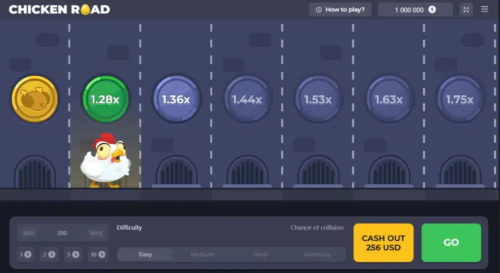 Come giocare a Chicken Cross 2. Come giocare a Chicken Cross 2.